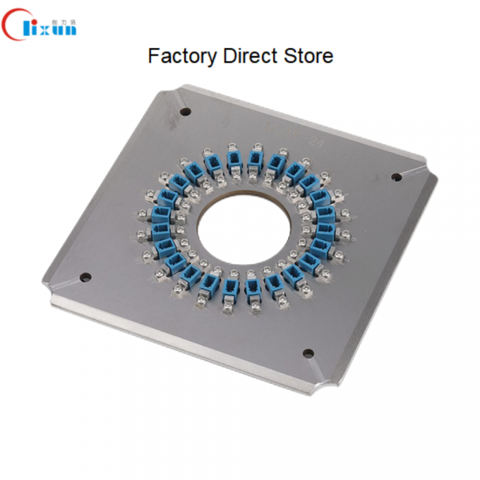 LC UPC 광섬유 닦기 장착장치 - 측면 뷰
