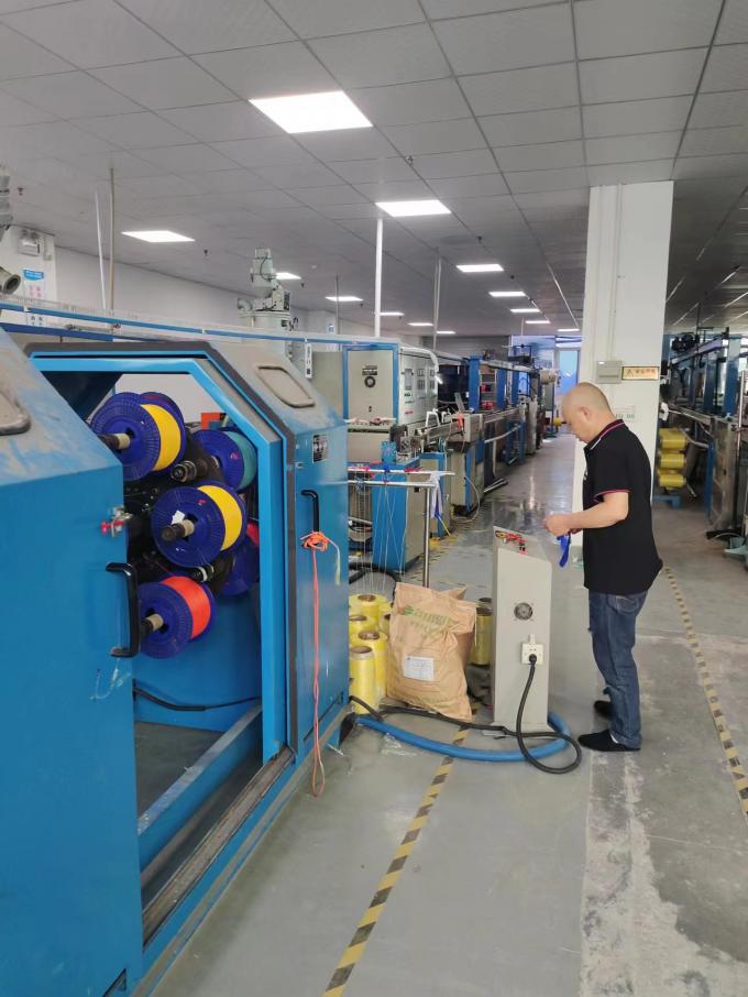 섬유 광학 닦기 기계 조립