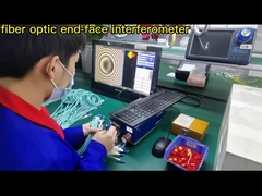 20X 광섬유 검사 현미경, 비디오 디스플레이와 광섬유 현미경