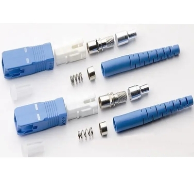 FTTH OEM 3 밀리미터 광섬유 접속기 단순한 듀얼 SC UPC APC