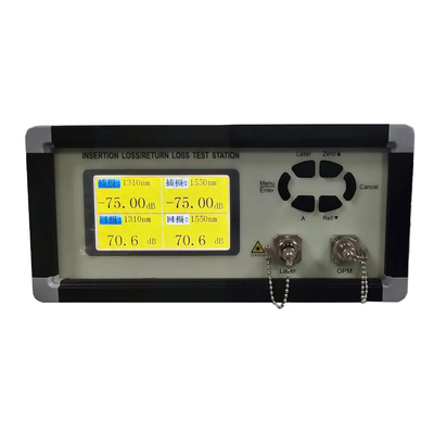 3개 킬로그램 공장인도조건 FTTH AC260V고 정밀도 광학 섬유 삽입 반사 특성 테스터 기기