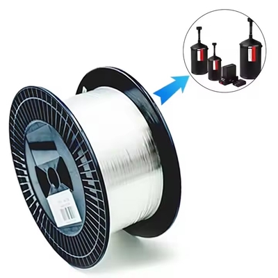 경제적인 가격 FTTH 드론 광섬유 케이블 제조용 G657A2 단일 모드 보이지 않는 0.25mm 베어 광섬유