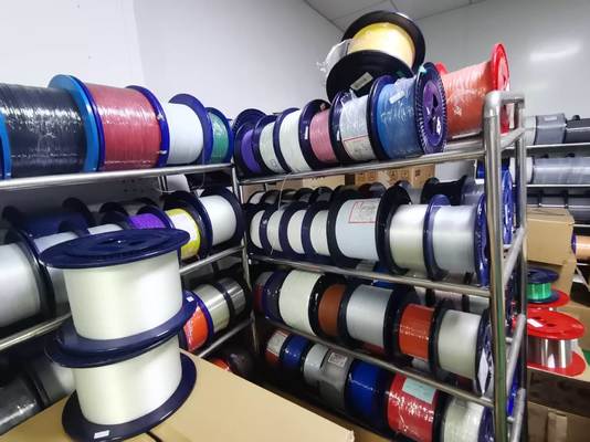 G657A2 단일 모드 광섬유 0.25mm 초박형 굽힘 방지 FTTH 및 드론 애플리케이션용