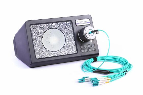 Chuanglixun CLX-MU9202 MPO 극성 검사기 12/24/48 코어 MPO/MTP 광섬유 패치 케이블 110V/220V 전력 및 극성 분석