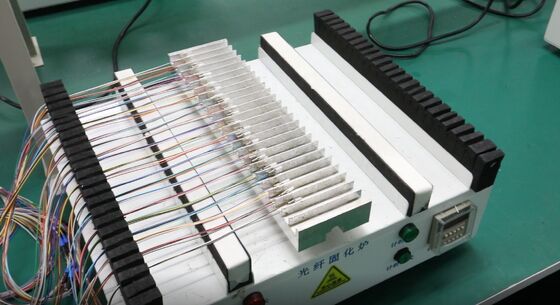 CLX-D02 광섬유 에팍시 경화 오븐 20 ~ 300 °C 온도 범위와 1 °C 정밀도로 100 개의 세라믹 페룰을위한 오븐