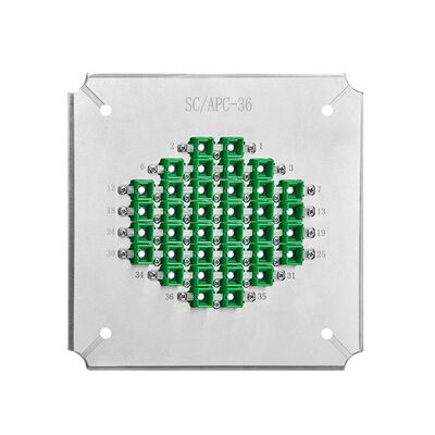 36 포지션 APC를 위해 가열 된 스테인리스 스틸 S2316과 함께 광섬유 닦기 기그 ≥60dB 반환 손실