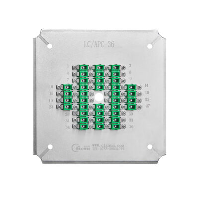 유니버설 LC APC 24 포지션 폴리싱 장착장치 고효율 광섬유 폴리싱을 위해 스테인리스 스틸 S136