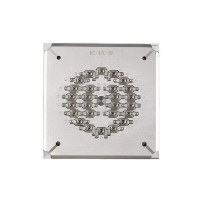 26 포트 FC APC 광섬유 닦기 장착 장치 경화 방지 및 내구성 성능을 위해 경화 스테인레스 스틸 S136