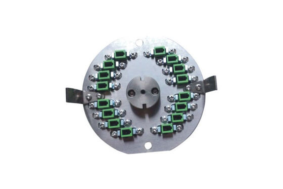 16 개의 커넥터 용량과 3D 통과율 100%로 단단한 스테인리스 스틸 LC UPC 닦기 장착장치