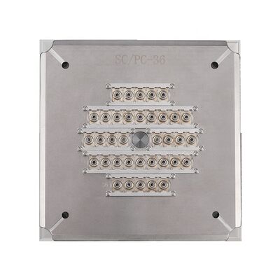 강화 된 스테인리스 스틸 S2316 FC 커넥터용 광섬유 닦기 기그 24/32/36 용량 및 ≤0.20dB 삽입 손실