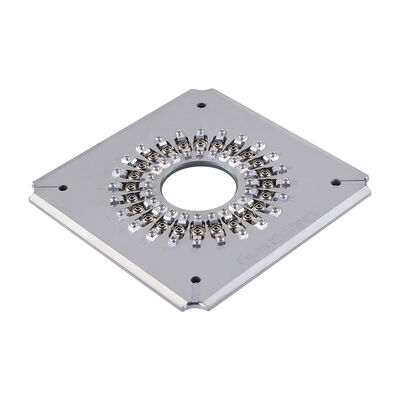 24-포트 광섬유 닦기 기그 2.5mm 페룰 홀더와 스테인리스 스틸 S136 FTTH 사용을위한 건설