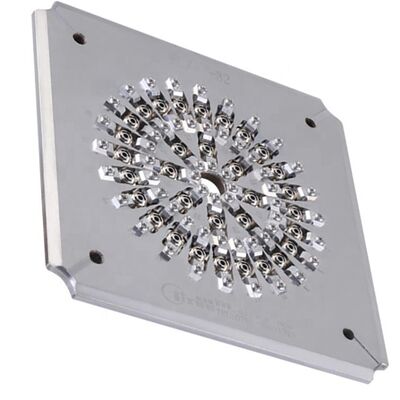 고품질의 닦은 끝 면을 위한 단단한 스테인리스 스틸 S136 32 코어 커넥터 닦기 장착장