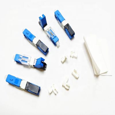 2*3mm 빠른 FTTH 플라스틱 광 섬유 연결기는 섬유 광학 커넥터를 연결시킵니다