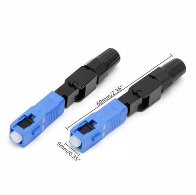 FTTH SM MM 광섬유 빠른 연결기