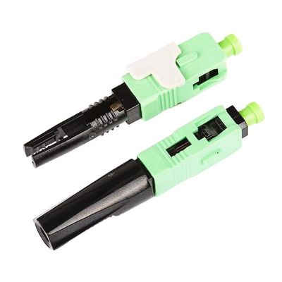 빠른 50 밀리미터는 파이버 컨넥터, FTTH 하락 활 케이블을 위한 Sc Apc 퀵 커넥터를 연결시킵니다