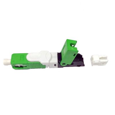 FTTH 드롭 케이블을 위한 9/125μM 단일모드 G652D 광섬유 빠른 연결기
