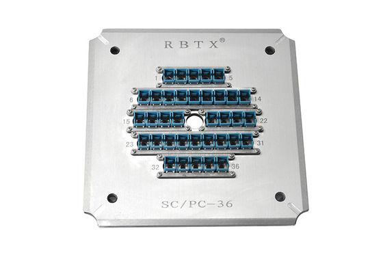 SC PC 55dB 광섬유 연마 키트 36 포트 폴란드어 고정 장치 지그
